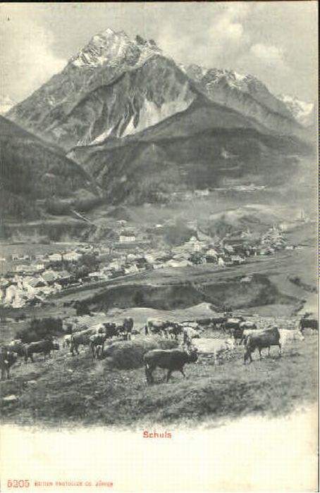 10569482 Schuls GR Schuls  ungelaufen ca. 1920 Scuol