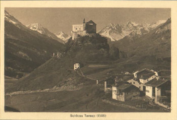 10569525 Tarasp Schloss Tasasp  ungelaufen ca. 1920 Tarasp