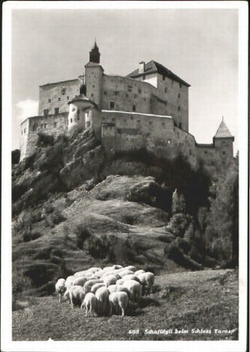 10569532 Tarasp Schloss Tasasp Schafidyll x 1944 Tarasp