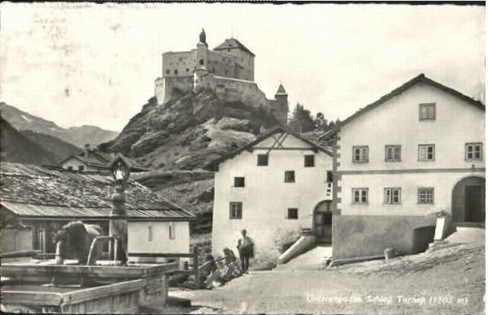 10569771 Tarasp Schloss Tasasp  x 1944 Tarasp