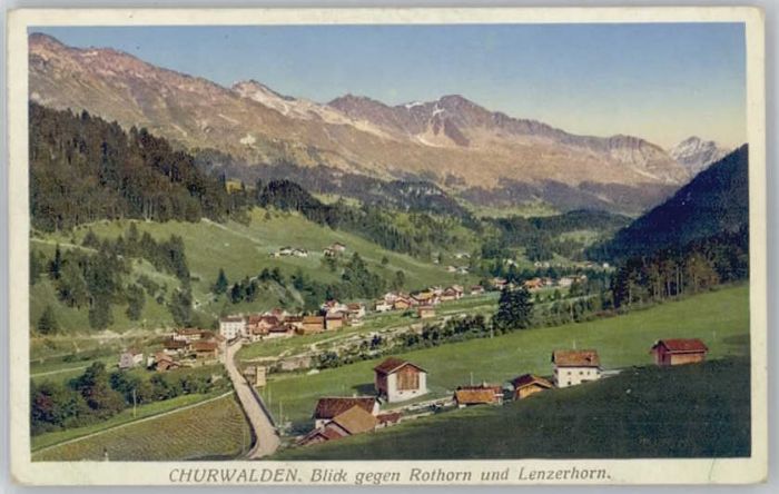 10574246 Churwalden Churwalden Rothorn Lenzerhorn x Churwalden