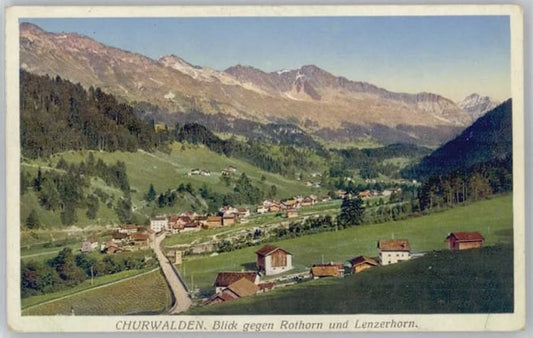 10574246 Churwalden Churwalden Rothorn Lenzerhorn x Churwalden