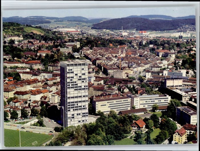 10697794 Winterthur Winterthur Sulzer Hochhaus Fliegeraufnahme  * Winterthur