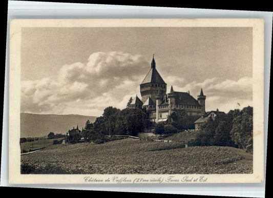 10721623 Morges Morges Château de Vufflens [grève cachet] x Morges