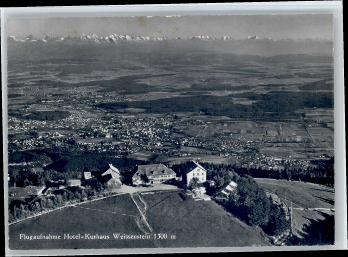 70722587 Weissenstein SO Weissenstein Hotel Kurhaus  Fliegeraufnahme  *