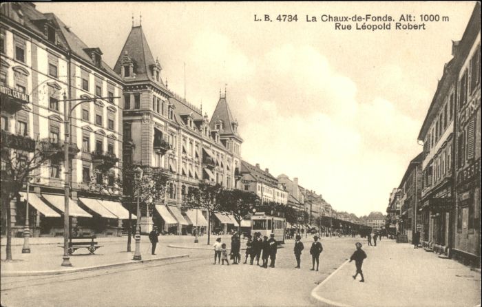 10791481 La Chaux-de-Fonds La Chaux-de-Fonds Rue Léopold Robert x La Chaux-de-Fo