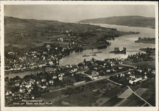 10791510 Stein Rhein Stein Rhein Fliegeraufnahme * Stein am Rhein