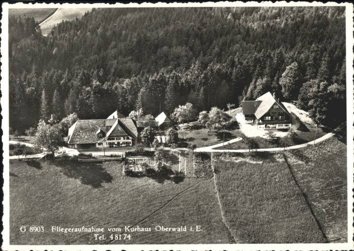 10791251 Duerrenroth Duerrenroth Gasthaus Oberwald Fliegeraufnahme  x Duerrenrot