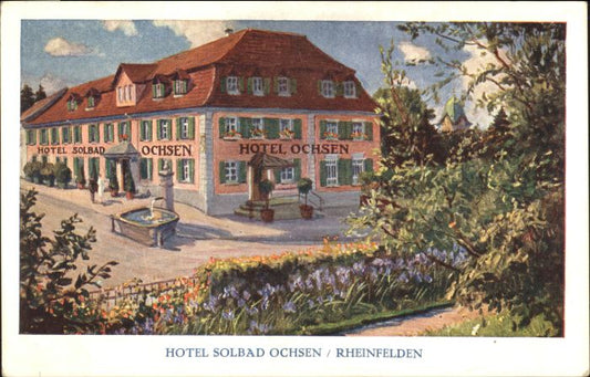 10802047 Rheinfelden AG Rheinfelden Hôtel Ochsen x Rheinfelden