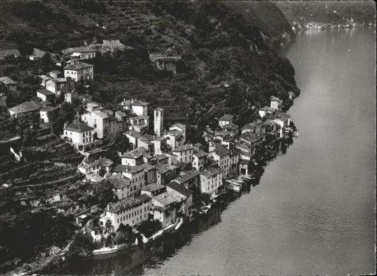 10802510 Gandria Lago di Lugano Gandria Fliegeraufnahme * Gandria