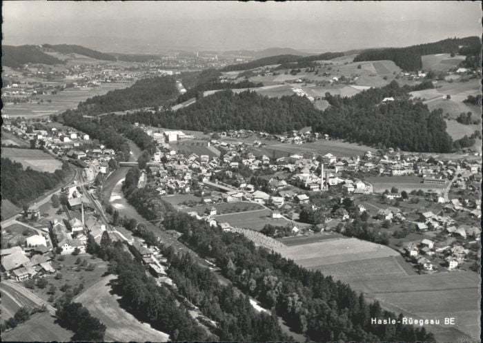 10802110 Hasle Burgdorf Hasle Burgdorf Fliegeraufnahme x Hasle Burgdorf