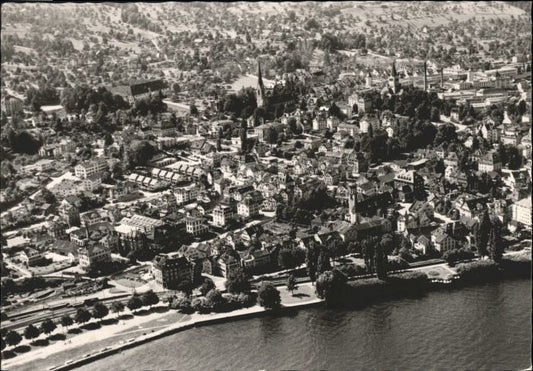 10802423 Rorschach Bodensee Rorschach Fliegeraufnahme x Rorschach