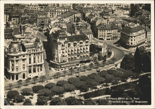 10802664 Lausanne VD Lausanne Grand Hotel de la Oaix x Lausanne