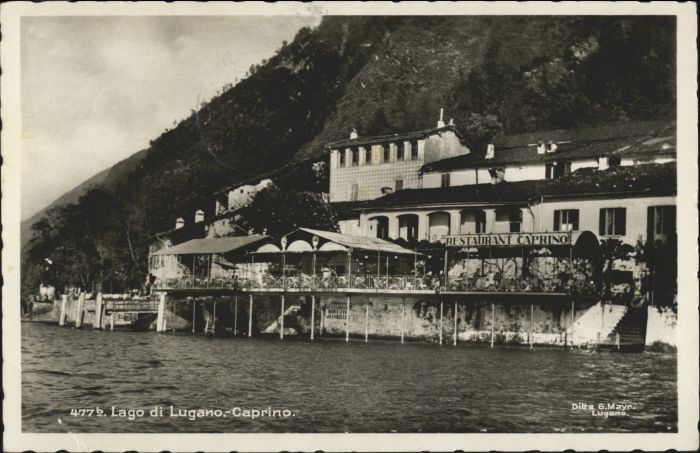 10574547 Lugano TI Lugano Caprino Restaurant x Lugano