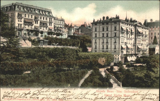 10574600 Lausanne VD Lausanne Hôtel Beau Hôtel Riche Mont x Lausanne