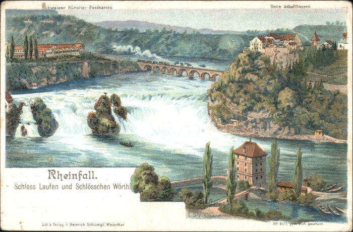 10574637 Schaffhausen SH Rheinfall  x Schaffhausen