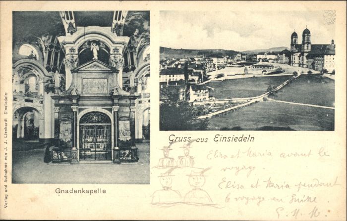 10574648 Einsiedeln SZ Einsiedeln Gnaden Kapelle x Einsiedeln