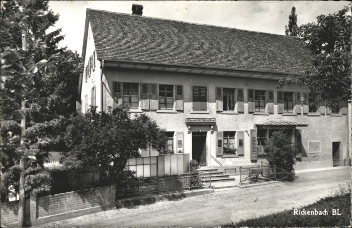 10574786 Rickenbach BL Rickenbach BL Gasthof Pension Post * Rickenbach BL