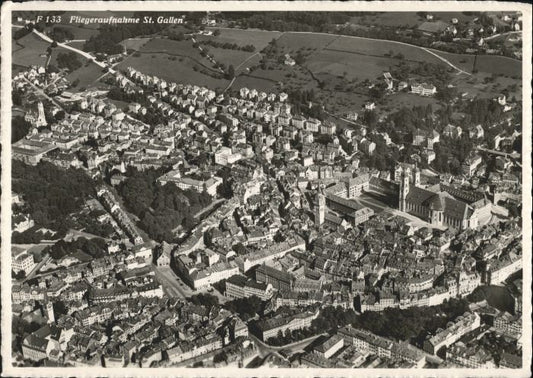 10574892 St Gallen SG Photo aérienne de Saint-Gall * Saint-Gall