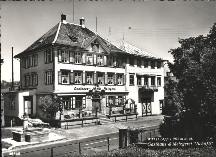 10574953 Wald ZH Wald AR Gasthaus Schaefli * Wald ZH