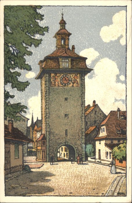 10544123 Schaffhausen SH Schaffhausen Schwabentor KuenstlerNohl * Schaffhausen