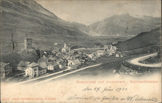 10544287 Andermatt Andermatt Hospenthal Gotthardstrasse x Andermatt