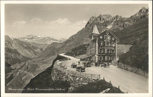 10544482 Klausen UR Klausen Passhoehe Hotel  * Scheerhorn