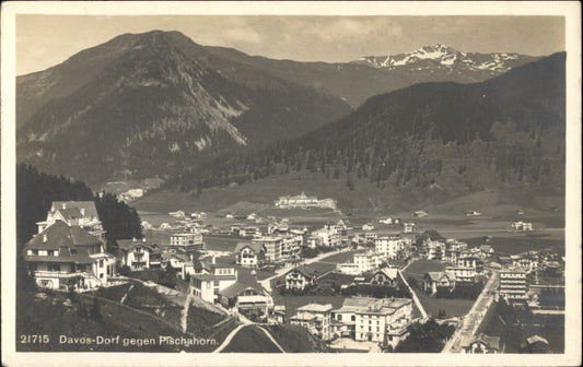 10723329 Davos GR Davos Dorf Pischahorn * Davos Platz