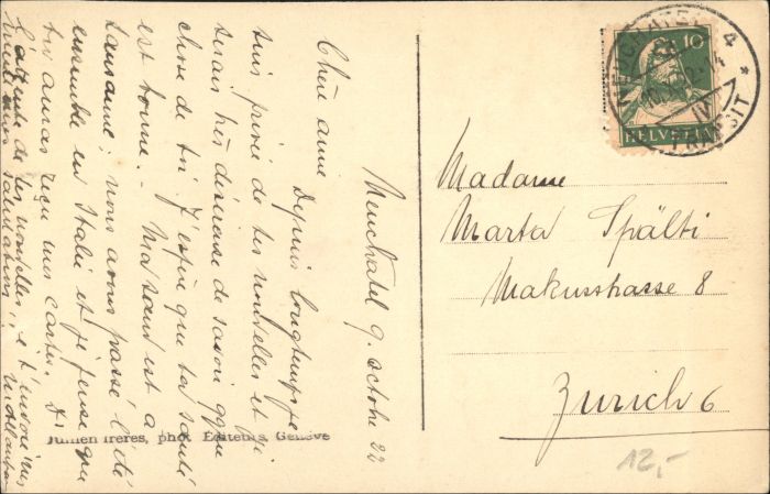 10723580 Neuchâtel NE Neuchâtel [Manuscrit] Colombier x Neuchâtel