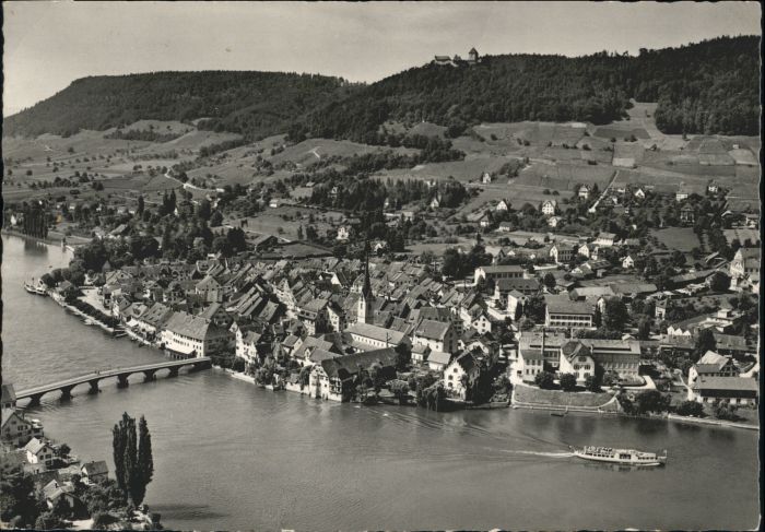 10724483 Stein Rhein Fliegeraufnahme Burg Hohenklingen * Stein am Rhein