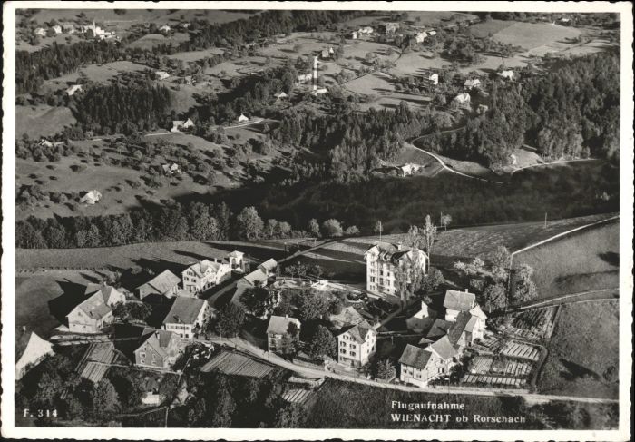 10722876 Wienacht-Tobel Wienacht-Tobel Kurhaus Alpenblick Fliegeraufnahme  x Wie