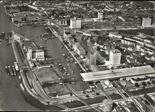 10722804 Kleinhueningen Rheinhafen Fliegeraufnahme x Kleinhueningen