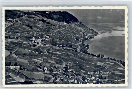 10724269 Montreux VD Montreux [frappe du cachet] Photographie d'aviateur La Corniche x Mo