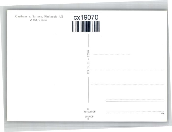 10722765 Rheinsulz Rheinsulz Gasthaus Salmen Fliegeraufnahme * Rheinsulz