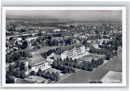 10738144 Solothurn Solothurn Buergerspital Fliegeraufnahme * Solothurn