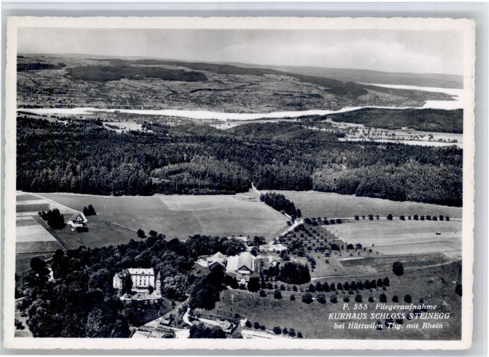 10738188 Huettwilen Huettwilen Kurhaus Schloss Steinegg Fliegeraufnahme  x Huett