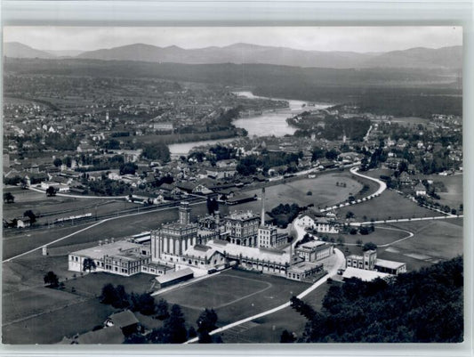 10737896 Rheinfelden AG Brasserie Rheinfelden Feldschloesschen Photographie aérienne *