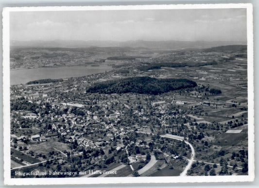 10753348 Fahrwangen Fahrwangen Fliegeraufnahme Halleilersee * Fahrwangen