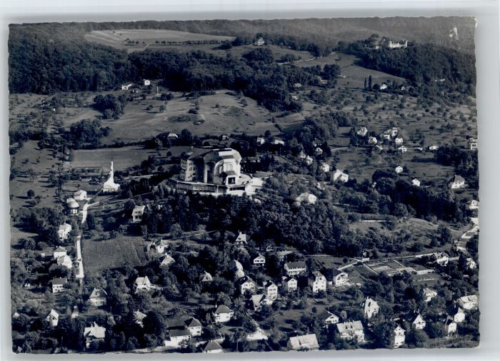 10849965 Dornach SO Dornach Fliegeraufnahme Goetheanum * Dornach