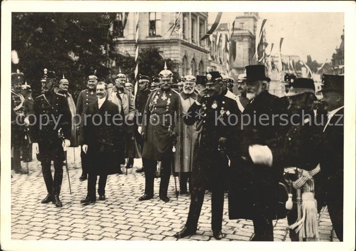 12011072 Zuerich Kaiserbesuch Wilhelm der 2te 1912 Foto ca. 1940 Zuerich