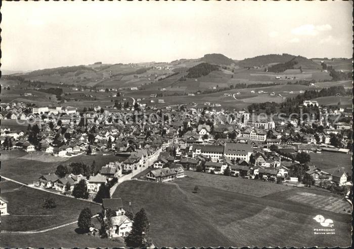 12040777 Appenzell IR Fliegeraufnahme Appenzell IR