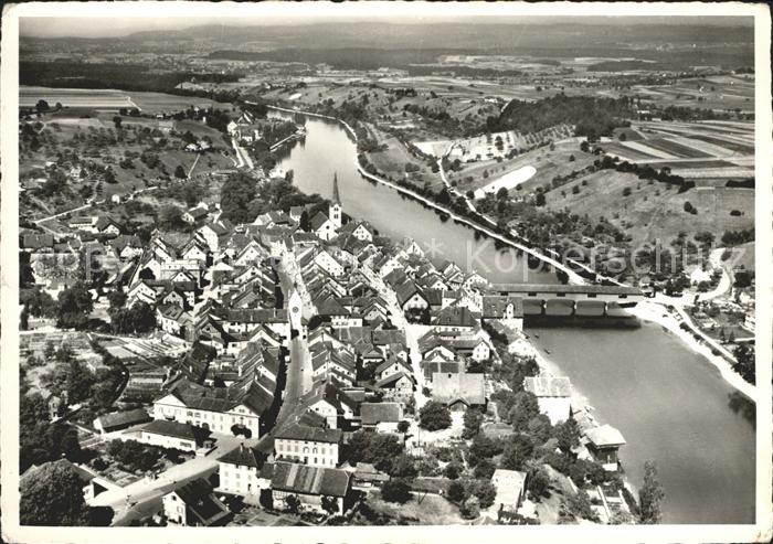 12040852 Diessenhofen Sankt Katharinental Fliegeraufnahme Diessenhofen