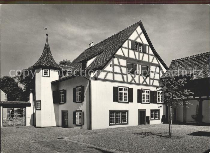 12337672 Riehen Wettsteinhaus Spielzeugmuseum Rebkeller Dorfmuseum