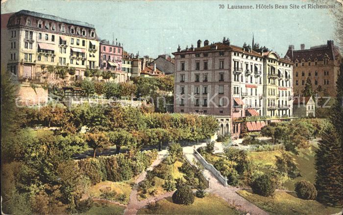 12358651 Lausanne VD Hôtels Beau Site et Richemont Lausanne VD