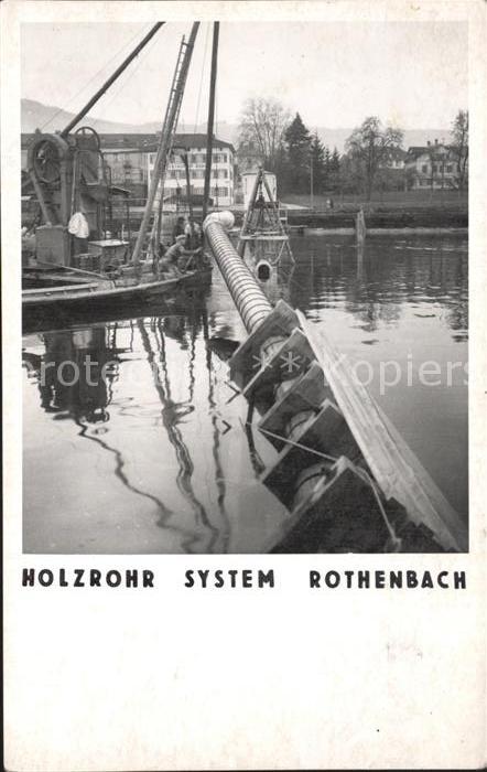 12358860 Système de canalisations en bois Kreuzlingen TG Rothenbach Kreuzlingen TG