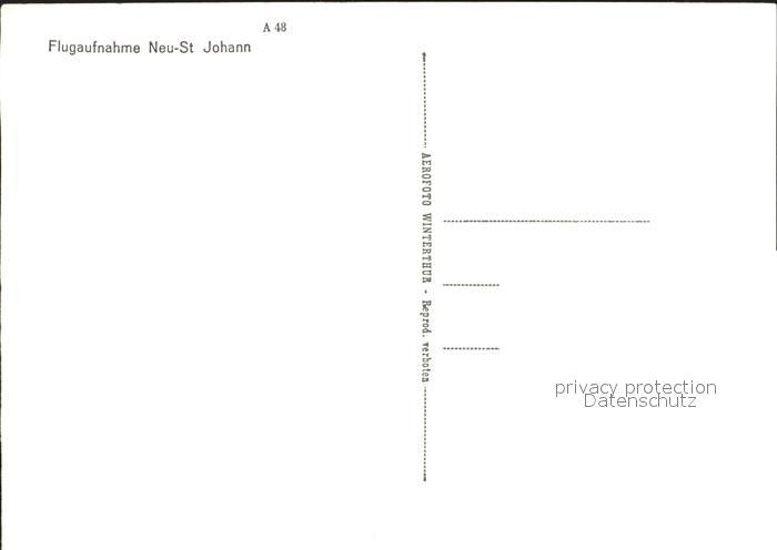 12360081 Neu St Johann Fliegeraufnahme Neu St Johann