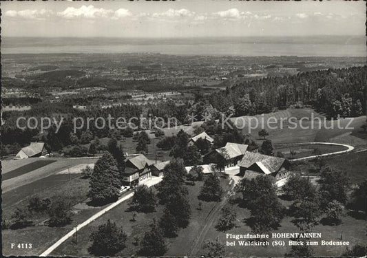 12360127 Hohentannen TG mit Blick zum Bodensee Fliegeraufnahme Hohentannen TG