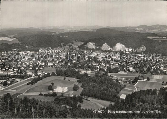 12592875 Burgdorf Bern Fliegeraufnahme