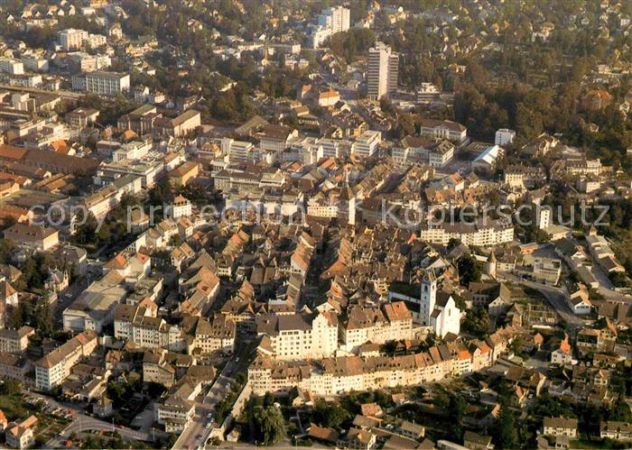 12660027 Aarau AG Fliegeraufnahme Altstadt