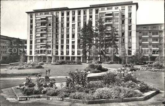 12586026 Zuerich ZH Nouvel hôpital cantonal bâtiment ouest Zuerich